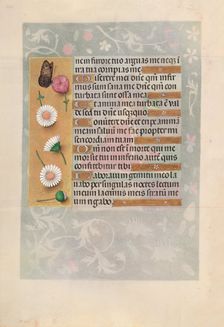Hours of Queen Isabella the Catholic, Queen of Spain: Fol. 200v, c. 1500. Creator: Master of the First Prayerbook of Maximillian (Flemish, c. 1444-1519); Associates, and