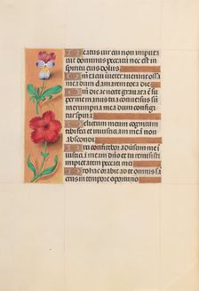 Hours of Queen Isabella the Catholic, Queen of Spain: Fol. 201v, c. 1500. Creator: Master of the First Prayerbook of Maximillian (Flemish, c. 1444-1519); Associates, and