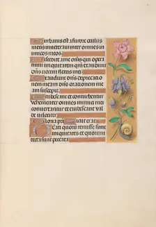 Hours of Queen Isabella the Catholic, Queen of Spain: Fol. 201r, c. 1500. Creator: Master of the First Prayerbook of Maximillian (Flemish, c. 1444-1519); Associates, and