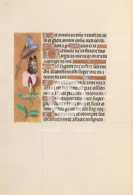 Hours of Queen Isabella the Catholic, Queen of Spain: Fol. 202v, c. 1500. Creator: Master of the First Prayerbook of Maximillian (Flemish, c. 1444-1519); Associates, and.