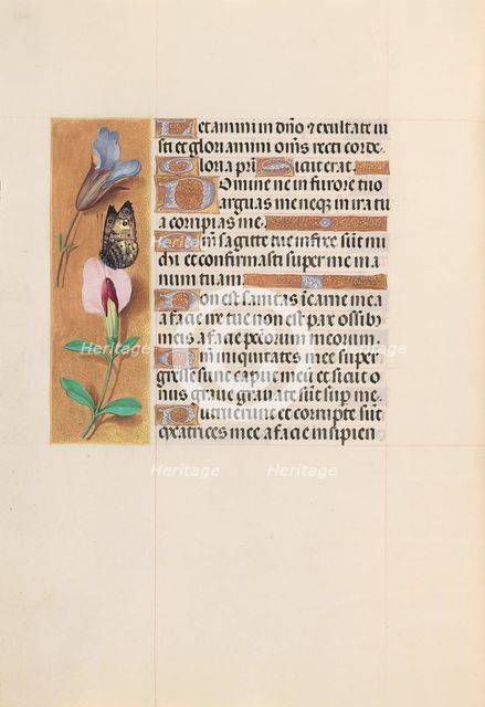 Hours of Queen Isabella the Catholic, Queen of Spain: Fol. 202v, c. 1500. Creator: Master of the First Prayerbook of Maximillian (Flemish, c. 1444-1519); Associates, and.