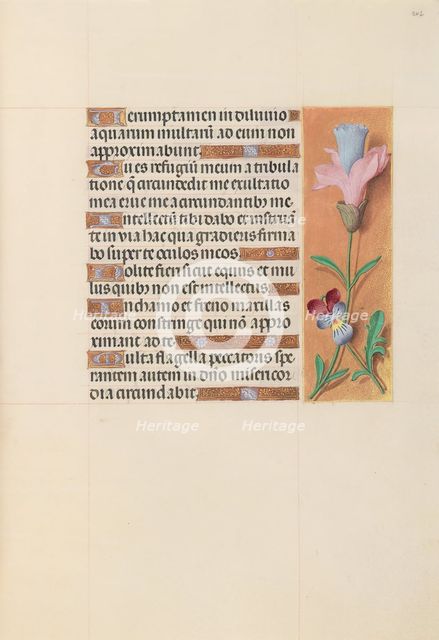 Hours of Queen Isabella the Catholic, Queen of Spain: Fol. 202r, c. 1500. Creator: Master of the First Prayerbook of Maximillian (Flemish, c. 1444-1519); Associates, and.