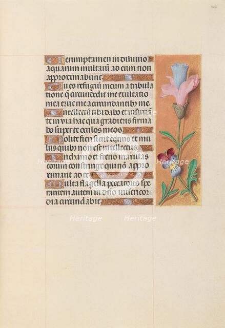 Hours of Queen Isabella the Catholic, Queen of Spain: Fol. 202r, c. 1500. Creator: Master of the First Prayerbook of Maximillian (Flemish, c. 1444-1519); Associates, and.