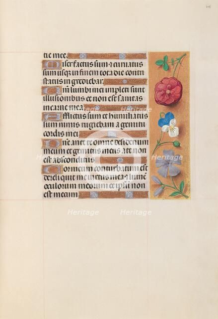 Hours of Queen Isabella the Catholic, Queen of Spain: Fol. 203r, c. 1500. Creator: Master of the First Prayerbook of Maximillian (Flemish, c. 1444-1519); Associates, and.