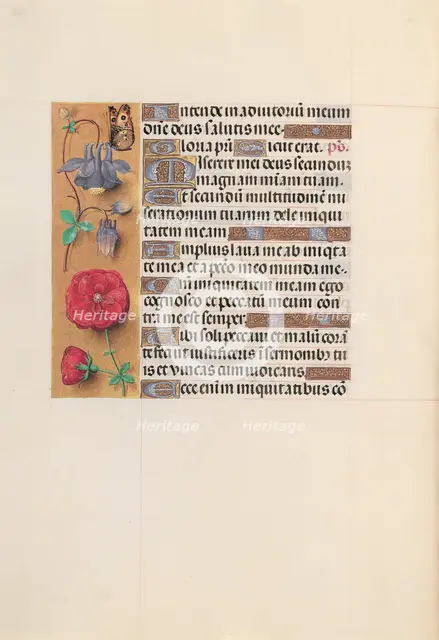 Hours of Queen Isabella the Catholic, Queen of Spain: Fol. 204v, c. 1500. Creator: Master of the First Prayerbook of Maximillian (Flemish, c. 1444-1519); Associates, and.