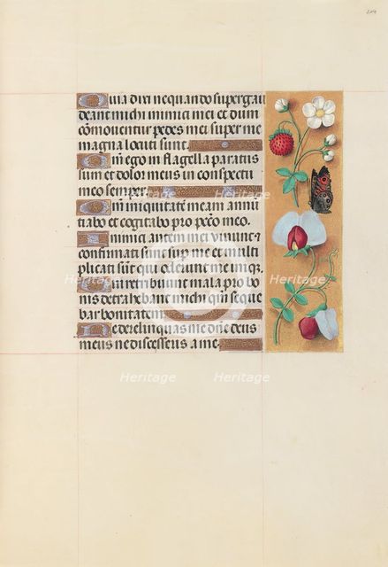 Hours of Queen Isabella the Catholic, Queen of Spain: Fol. 204r, c. 1500. Creator: Master of the First Prayerbook of Maximillian (Flemish, c. 1444-1519); Associates, and.