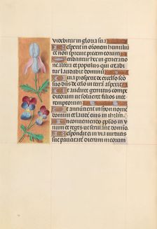 Hours of Queen Isabella the Catholic, Queen of Spain: Fol. 207v, c. 1500. Creator: Master of the First Prayerbook of Maximillian (Flemish, c. 1444-1519); Associates, and