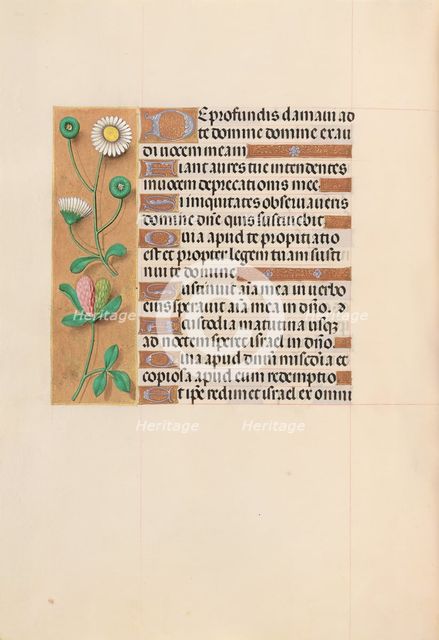 Hours of Queen Isabella the Catholic, Queen of Spain: Fol. 208v, c. 1500. Creator: Master of the First Prayerbook of Maximillian (Flemish, c. 1444-1519); Associates, and.