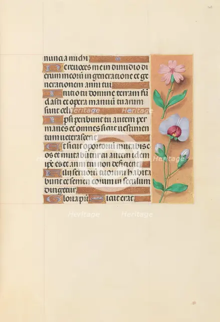 Hours of Queen Isabella the Catholic, Queen of Spain: Fol. 208r, c. 1500. Creator: Master of the First Prayerbook of Maximillian (Flemish, c. 1444-1519); Associates, and.