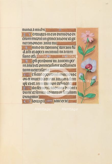 Hours of Queen Isabella the Catholic, Queen of Spain: Fol. 208r, c. 1500. Creator: Master of the First Prayerbook of Maximillian (Flemish, c. 1444-1519); Associates, and.