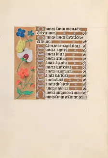 Hours of Queen Isabella the Catholic, Queen of Spain: Fol. 212v, c. 1500. Creator: Master of the First Prayerbook of Maximillian (Flemish, c. 1444-1519); Associates, and