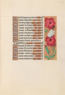 Hours of Queen Isabella the Catholic, Queen of Spain: Fol. 212r, c. 1500. Creator: Master of the First Prayerbook of Maximillian (Flemish, c. 1444-1519); Associates, and