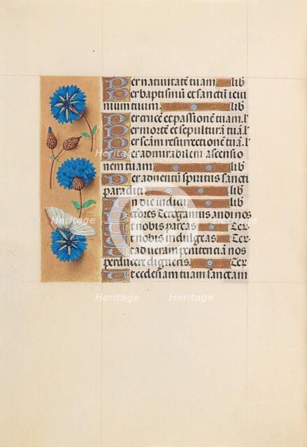 Hours of Queen Isabella the Catholic, Queen of Spain: Fol. 213v, c. 1500. Creator: Master of the First Prayerbook of Maximillian (Flemish, c. 1444-1519); Associates, and.