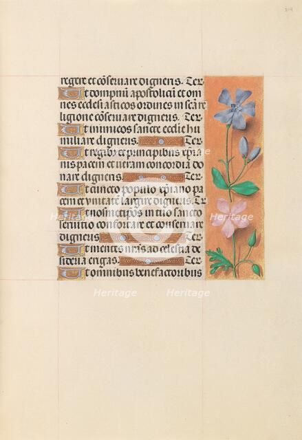 Hours of Queen Isabella the Catholic, Queen of Spain: Fol. 214r, c. 1500. Creator: Master of the First Prayerbook of Maximillian (Flemish, c. 1444-1519); Associates, and.