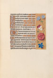 Hours of Queen Isabella the Catholic, Queen of Spain: Fol. 215r, c. 1500. Creator: Master of the First Prayerbook of Maximillian (Flemish, c. 1444-1519); Associates, and