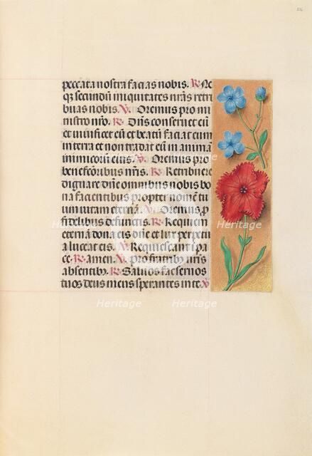 Hours of Queen Isabella the Catholic, Queen of Spain: Fol. 216r, c. 1500. Creator: Master of the First Prayerbook of Maximillian (Flemish, c. 1444-1519); Associates, and.