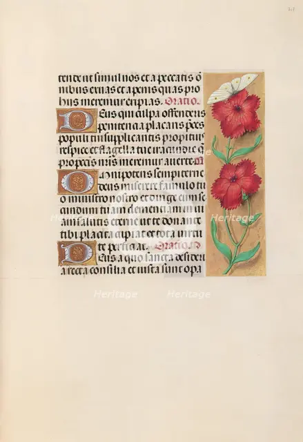 Hours of Queen Isabella the Catholic, Queen of Spain: Fol. 217r, c. 1500. Creator: Master of the First Prayerbook of Maximillian (Flemish, c. 1444-1519); Associates, and.