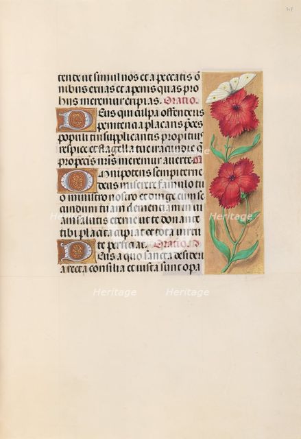 Hours of Queen Isabella the Catholic, Queen of Spain: Fol. 217r, c. 1500. Creator: Master of the First Prayerbook of Maximillian (Flemish, c. 1444-1519); Associates, and.