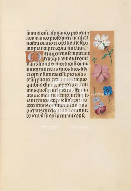 Hours of Queen Isabella the Catholic, Queen of Spain: Fol. 218r, c. 1500. Creator: Master of the First Prayerbook of Maximillian (Flemish, c. 1444-1519); Associates, and.