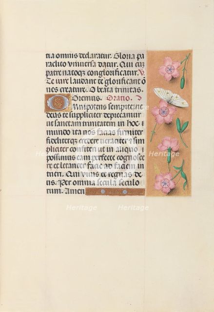 Hours of Queen Isabella the Catholic, Queen of Spain: Fol. 21r, c. 1500. Creator: Master of the First Prayerbook of Maximillian (Flemish, c. 1444-1519); Associates, and.