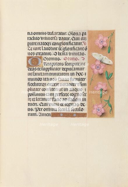 Hours of Queen Isabella the Catholic, Queen of Spain: Fol. 21r, c. 1500. Creator: Master of the First Prayerbook of Maximillian (Flemish, c. 1444-1519); Associates, and.