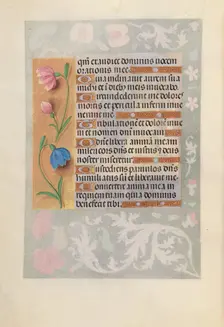 Hours of Queen Isabella the Catholic, Queen of Spain: Fol. 220v, c. 1500. Creator: Master of the First Prayerbook of Maximillian (Flemish, c. 1444-1519); Associates, and