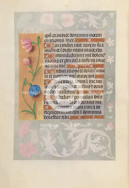 Hours of Queen Isabella the Catholic, Queen of Spain: Fol. 220v, c. 1500. Creator: Master of the First Prayerbook of Maximillian (Flemish, c. 1444-1519); Associates, and.