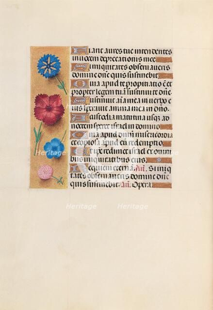 Hours of Queen Isabella the Catholic, Queen of Spain: Fol. 222v, c. 1500. Creator: Master of the First Prayerbook of Maximillian (Flemish, c. 1444-1519); Associates, and.
