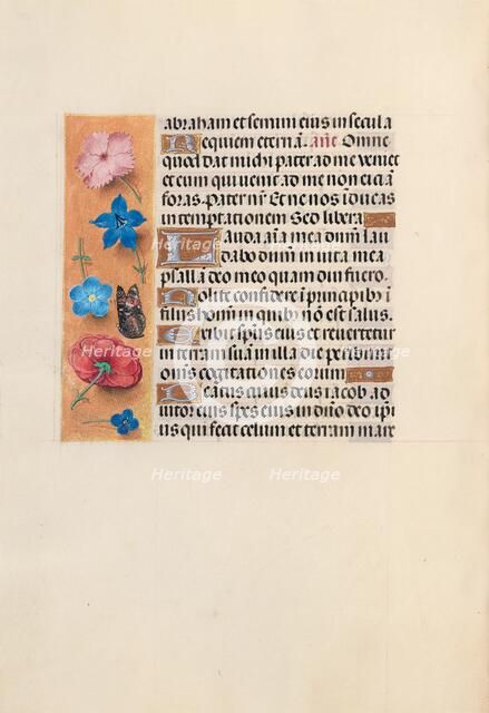 Hours of Queen Isabella the Catholic, Queen of Spain: Fol. 224v, c. 1500. Creator: Master of the First Prayerbook of Maximillian (Flemish, c. 1444-1519); Associates, and.