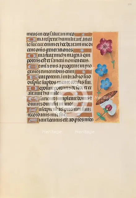 Hours of Queen Isabella the Catholic, Queen of Spain: Fol. 224r, c. 1500. Creator: Master of the First Prayerbook of Maximillian (Flemish, c. 1444-1519); Associates, and.
