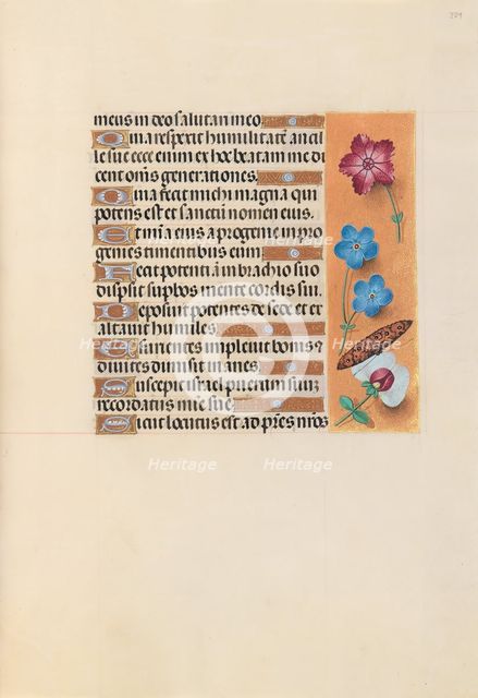 Hours of Queen Isabella the Catholic, Queen of Spain: Fol. 224r, c. 1500. Creator: Master of the First Prayerbook of Maximillian (Flemish, c. 1444-1519); Associates, and.