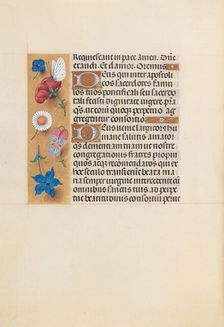 Hours of Queen Isabella the Catholic, Queen of Spain: Fol. 225v, c. 1500. Creator: Master of the First Prayerbook of Maximillian (Flemish, c. 1444-1519); Associates, and