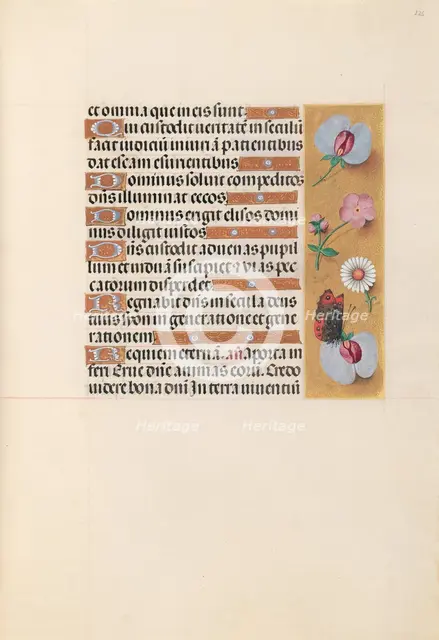 Hours of Queen Isabella the Catholic, Queen of Spain: Fol. 225r, c. 1500. Creator: Master of the First Prayerbook of Maximillian (Flemish, c. 1444-1519); Associates, and.