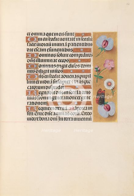 Hours of Queen Isabella the Catholic, Queen of Spain: Fol. 225r, c. 1500. Creator: Master of the First Prayerbook of Maximillian (Flemish, c. 1444-1519); Associates, and.