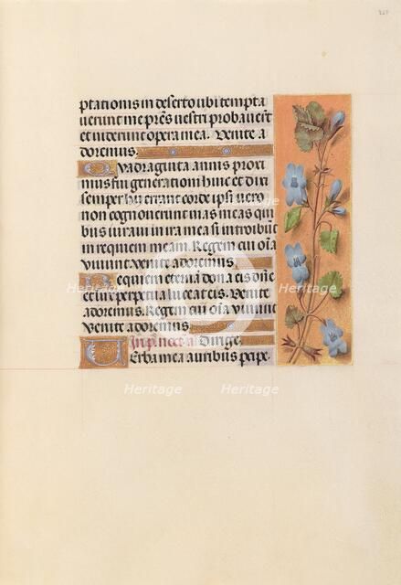 Hours of Queen Isabella the Catholic, Queen of Spain: Fol. 227r, c. 1500. Creator: Master of the First Prayerbook of Maximillian (Flemish, c. 1444-1519); Associates, and.
