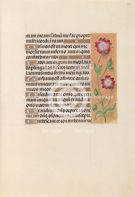 Hours of Queen Isabella the Catholic, Queen of Spain: Fol. 229r, c. 1500. Creator: Master of the First Prayerbook of Maximillian (Flemish, c. 1444-1519); Associates, and.
