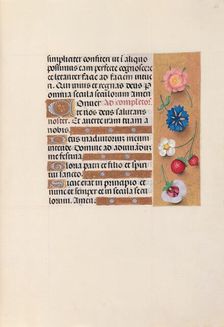 Hours of Queen Isabella the Catholic, Queen of Spain: Fol. 22r, c. 1500. Creator: Master of the First Prayerbook of Maximillian (Flemish, c. 1444-1519); Associates, and