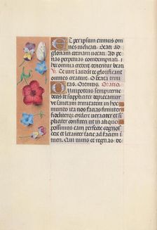 Hours of Queen Isabella the Catholic, Queen of Spain: Fol. 22v, c. 1500. Creator: Master of the First Prayerbook of Maximillian (Flemish, c. 1444-1519); Associates, and