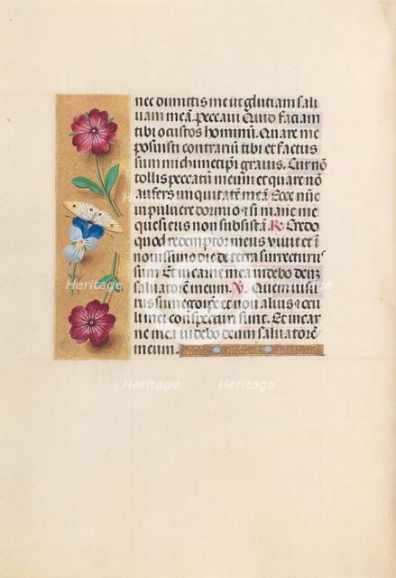 Hours of Queen Isabella the Catholic, Queen of Spain: Fol. 231v, c. 1500. Creator: Master of the First Prayerbook of Maximillian (Flemish, c. 1444-1519); Associates, and.