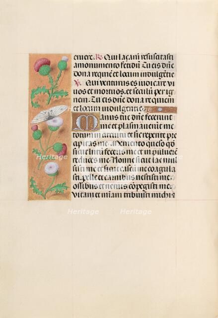 Hours of Queen Isabella the Catholic, Queen of Spain: Fol. 232v, c. 1500. Creator: Master of the First Prayerbook of Maximillian (Flemish, c. 1444-1519); Associates, and.