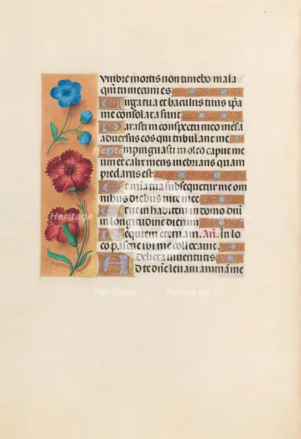 Hours of Queen Isabella the Catholic, Queen of Spain: Fol. 233v, c. 1500. Creator: Master of the First Prayerbook of Maximillian (Flemish, c. 1444-1519); Associates, and.