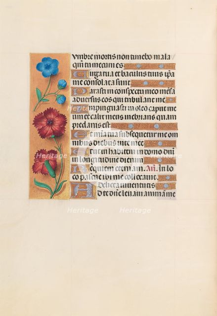 Hours of Queen Isabella the Catholic, Queen of Spain: Fol. 233v, c. 1500. Creator: Master of the First Prayerbook of Maximillian (Flemish, c. 1444-1519); Associates, and.