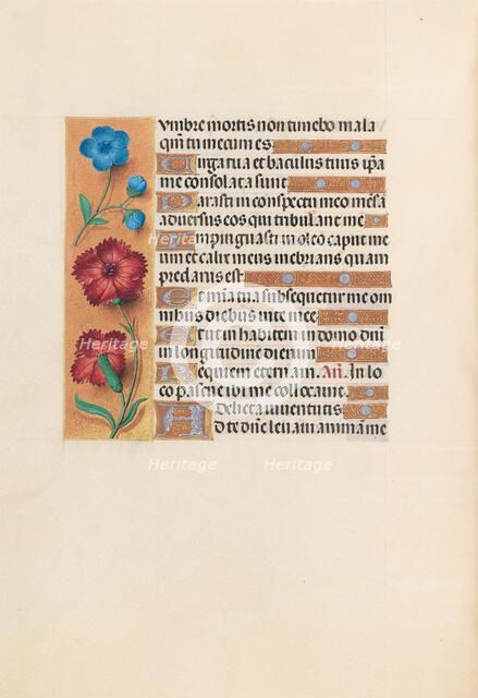 Hours of Queen Isabella the Catholic, Queen of Spain: Fol. 233v, c. 1500. Creator: Master of the First Prayerbook of Maximillian (Flemish, c. 1444-1519); Associates, and.