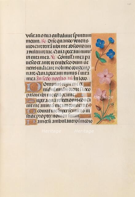 Hours of Queen Isabella the Catholic, Queen of Spain: Fol. 233r, c. 1500. Creator: Master of the First Prayerbook of Maximillian (Flemish, c. 1444-1519); Associates, and.