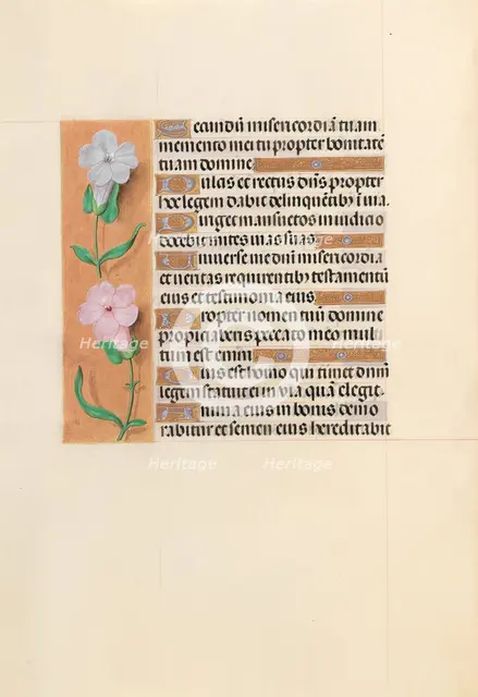 Hours of Queen Isabella the Catholic, Queen of Spain: Fol. 234v, c. 1500. Creator: Master of the First Prayerbook of Maximillian (Flemish, c. 1444-1519); Associates, and.
