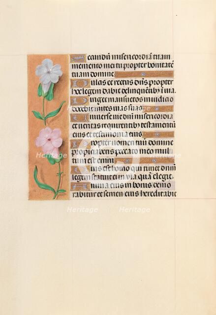 Hours of Queen Isabella the Catholic, Queen of Spain: Fol. 234v, c. 1500. Creator: Master of the First Prayerbook of Maximillian (Flemish, c. 1444-1519); Associates, and.