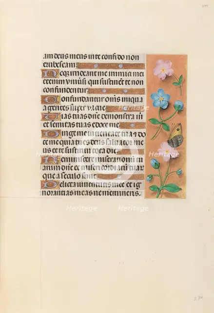 Hours of Queen Isabella the Catholic, Queen of Spain: Fol. 234r, c. 1500. Creator: Master of the First Prayerbook of Maximillian (Flemish, c. 1444-1519); Associates, and.