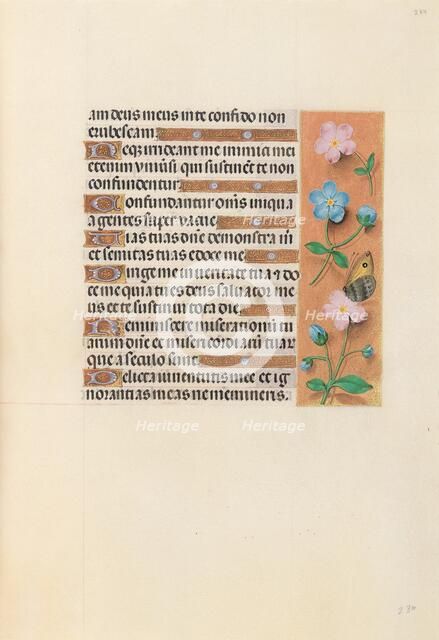 Hours of Queen Isabella the Catholic, Queen of Spain: Fol. 234r, c. 1500. Creator: Master of the First Prayerbook of Maximillian (Flemish, c. 1444-1519); Associates, and.