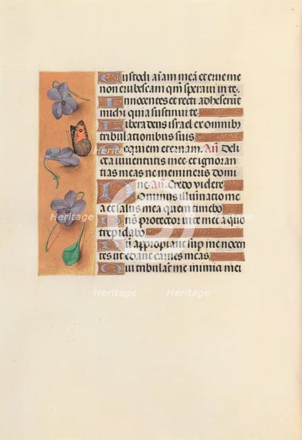 Hours of Queen Isabella the Catholic, Queen of Spain: Fol. 235v, c. 1500. Creator: Master of the First Prayerbook of Maximillian (Flemish, c. 1444-1519); Associates, and.