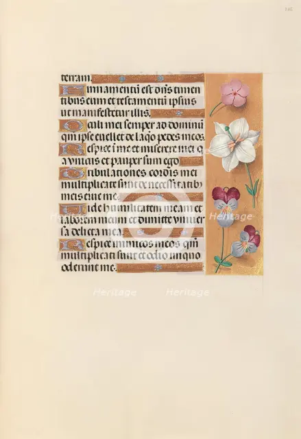 Hours of Queen Isabella the Catholic, Queen of Spain: Fol. 235r, c. 1500. Creator: Master of the First Prayerbook of Maximillian (Flemish, c. 1444-1519); Associates, and.